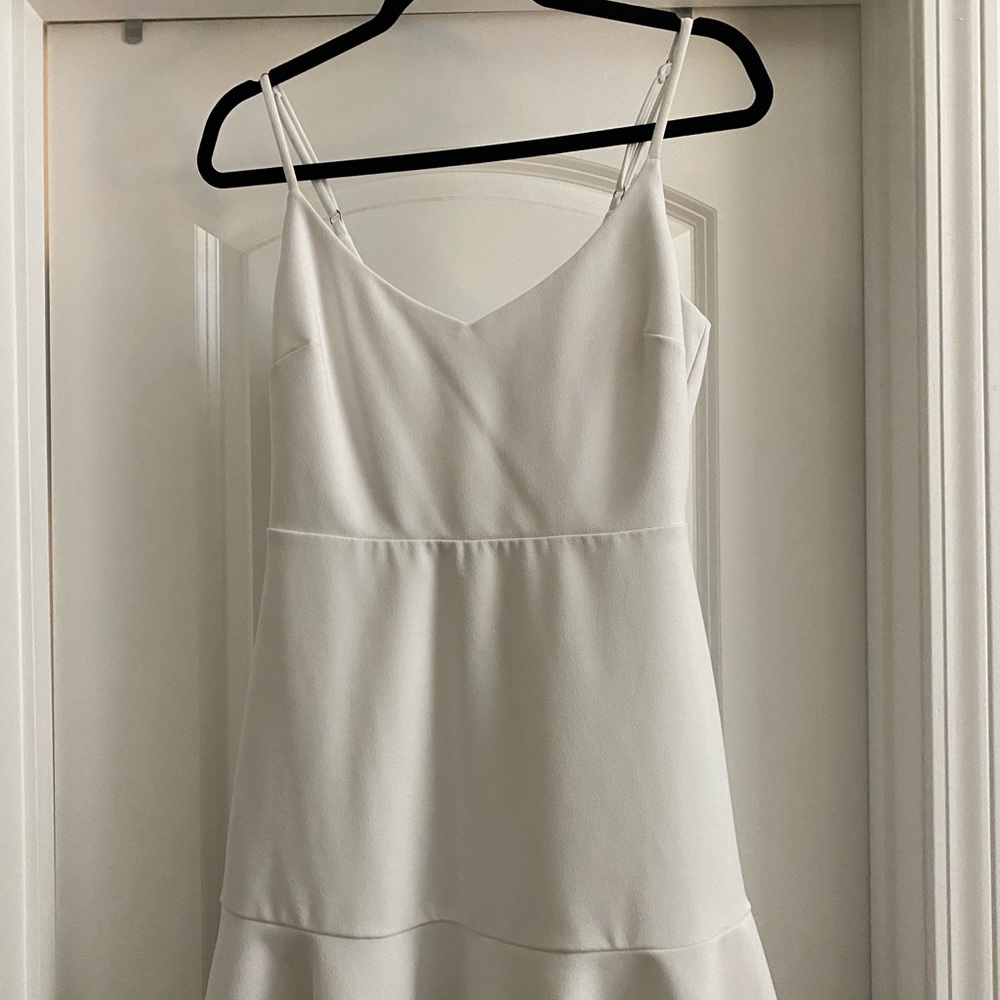 Lulus white dress